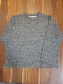 Wool Blend Sweater - L