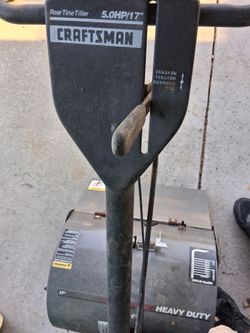 Craftsman rear tine tiller