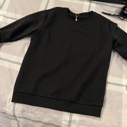 Mens Black Sweater