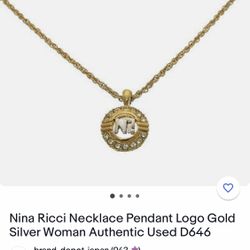 Nina Ricci chain, I accept offers, I have a lot of jewelry that I will be uploading on my page if you like more than one item you can make a single pa
