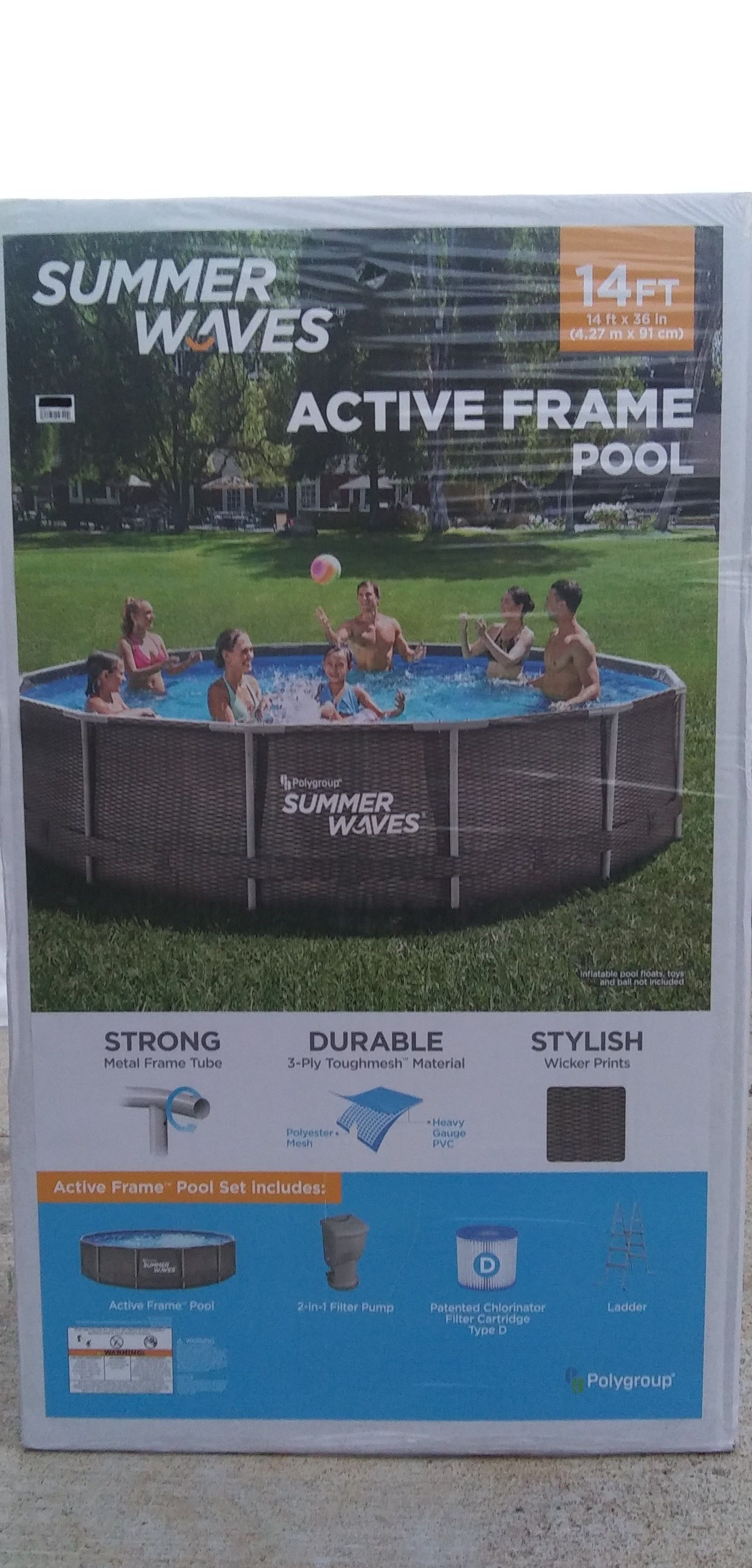 Summer Waves Quick Set Swimming Pool 14ft x 36in