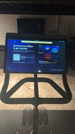Peloton Bike+ – Excellent Condition – plus Map, Shoes, & Weights