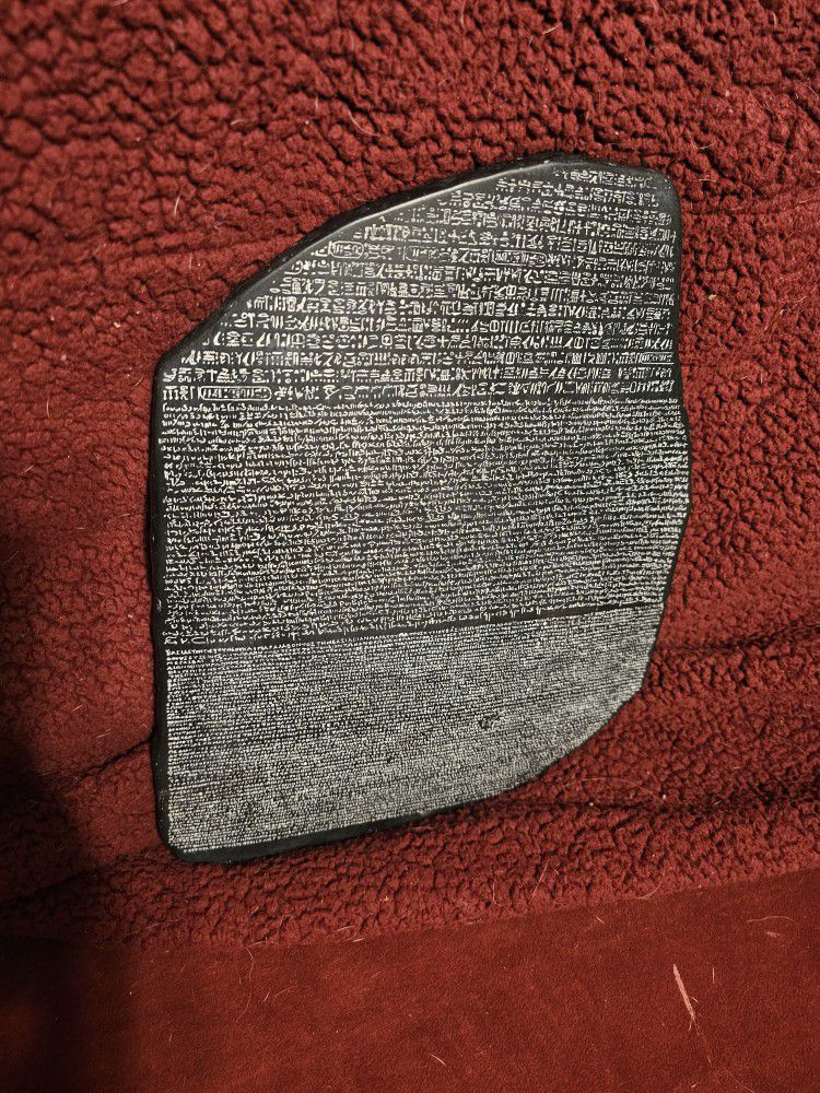Rosetta Stone Sone Wall Plaque