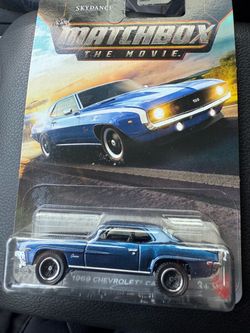 2026 MATCHBOX APPLE TV SKYDANCE THE MOVIE BLUE 1969 CHEVROLET CAMARO