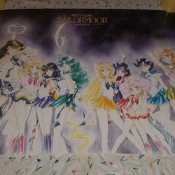 RARE Vintage Early 90s Original Sailor Moon Manga Print Import From Japan