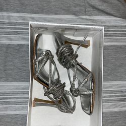 Sliver High Heels 