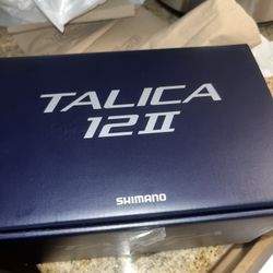 Shimano TAC12IIA Talica A Two-Speed Lever Drag Conventional Reel.