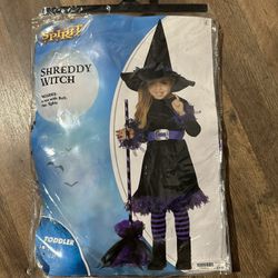 Little Girls Witch Costume 