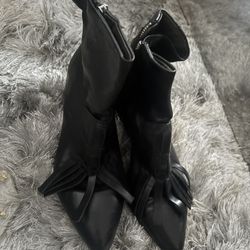 Officine creative dress boots fringe calf high shoes cowboy heels flats classic