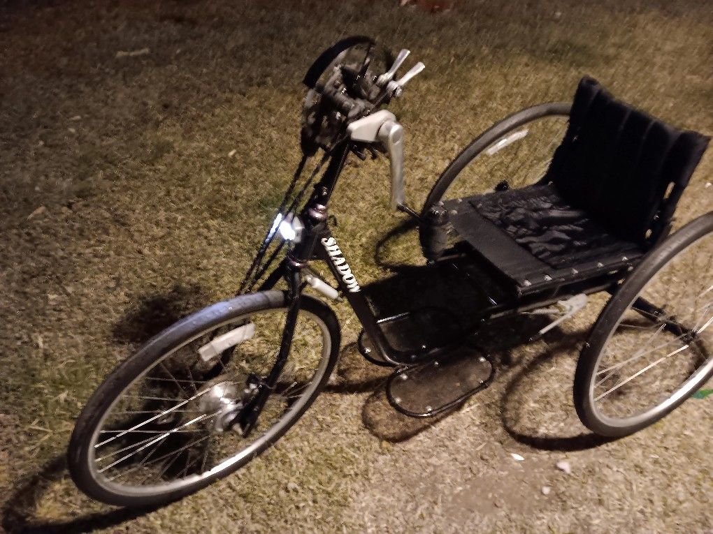 Shadow Mach 3 Hand Crank Recumbien Bike