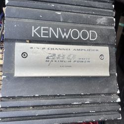 Kenwood Amplifier 
