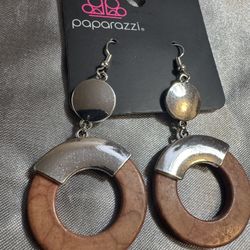 Brown Earrings