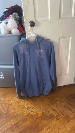 Blue Gymshark Hoodie Small