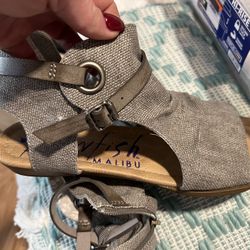 Grey Sandals 