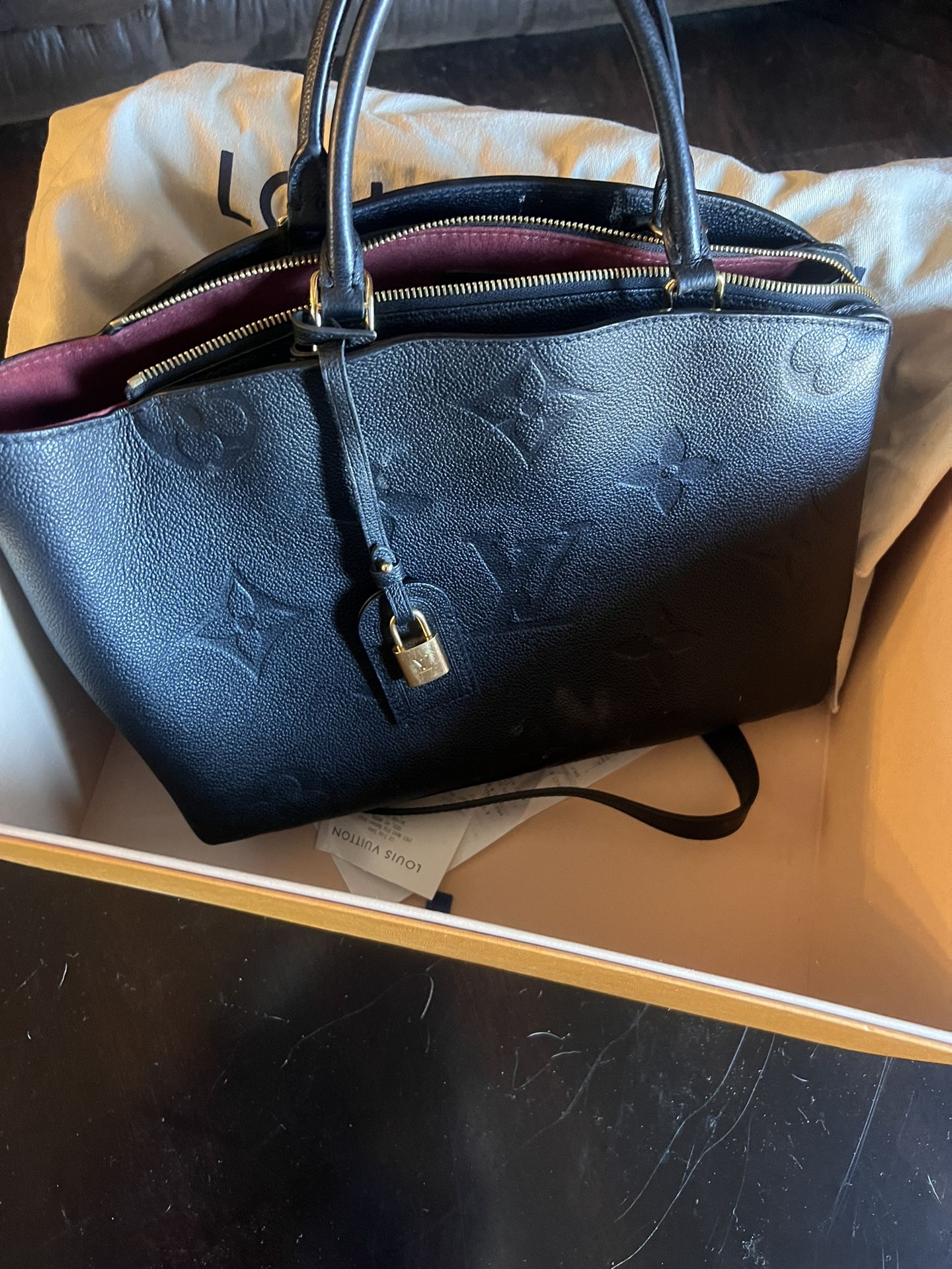 Louis Vuitton Designer Authentic Bag 