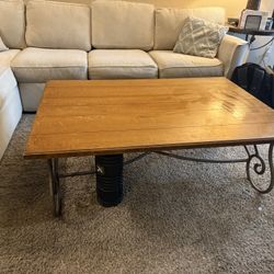 Wrought Iron Coffee Table 