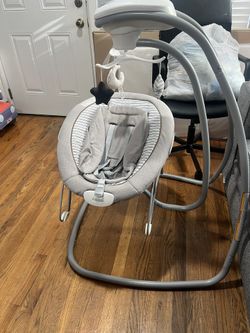 Graco DuetConnect Deluxe Multi-Direction Baby Swing And Bouncer- Britton