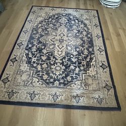 5x7 Blue Rug.  Different Shades 