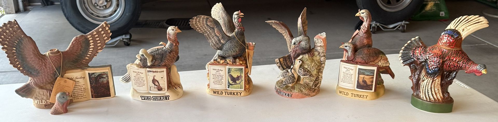 Wild Turkey Decanters
