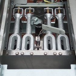 Pitco 40D Natural Gas 40-45 lb. Stainless Steel Floor From 