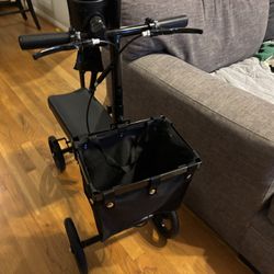 Folding  Knee Scooter With Accessories 
