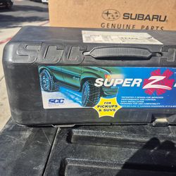 Snow  chains new never used