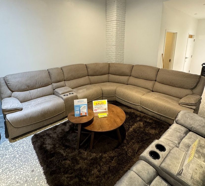 RECLINING FURNITURE DELIVERED TODAY!