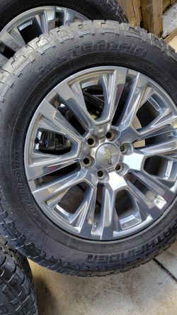 20s CHEVY GMC RIMS TIRES 6LUGS 6X5.5