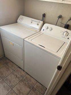 Washer, Dryer