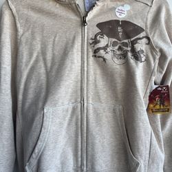Disney Pirates Of The Caribbean Zip 0Up Hoodie