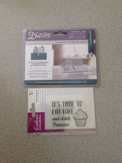 Brand new die and stamp