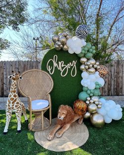 Safari Babyshower Decorations 