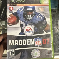 Madden 07 Video Game for Xbox