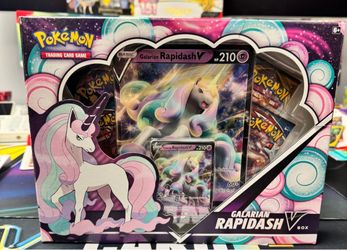 Pokemon Galarian Rapidash V Box