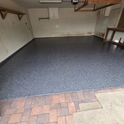 Epoxy flakes system
