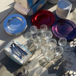 Plates,cups And Spoons