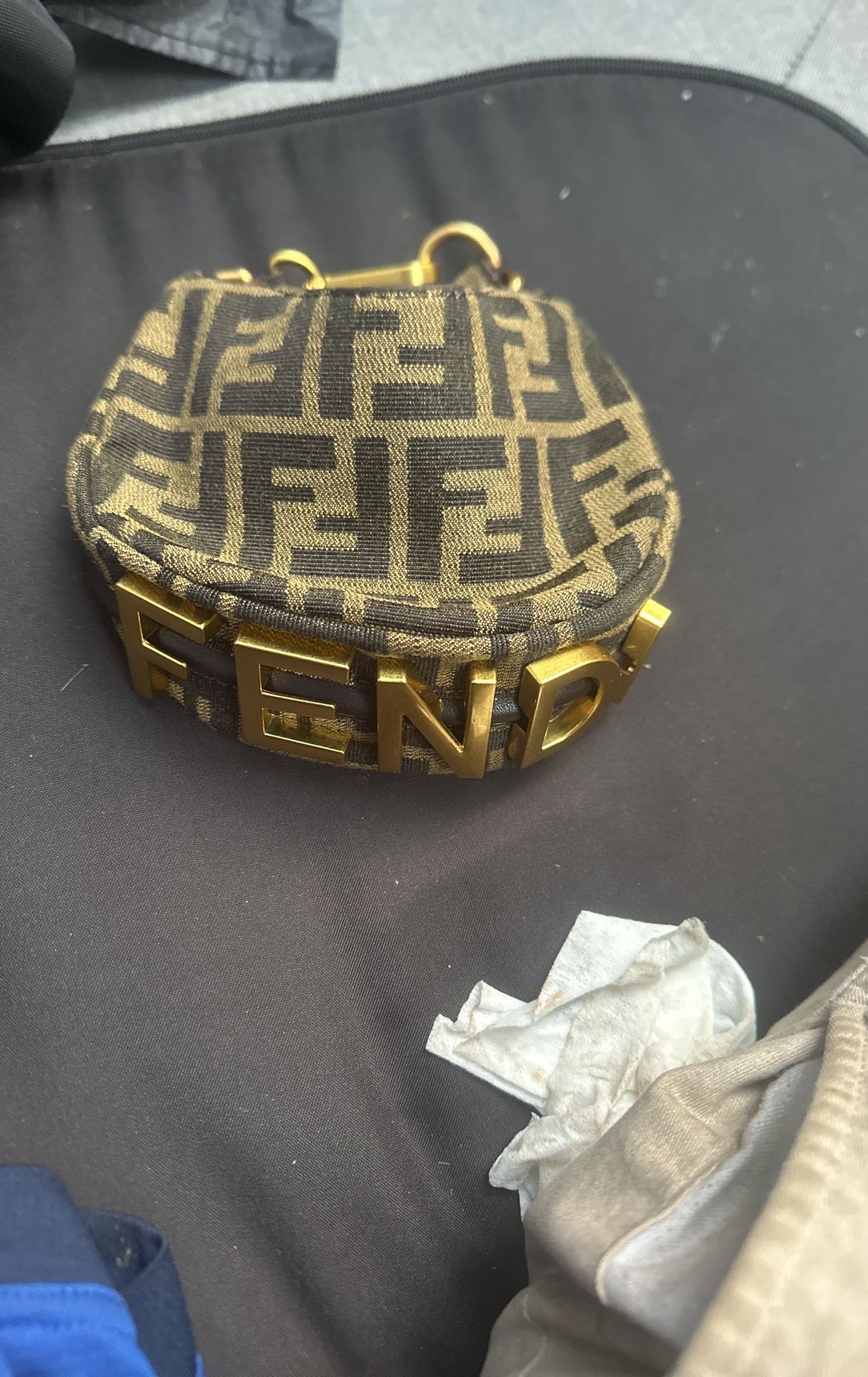 Fendi Zucchini Ff Belt Bag