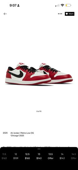Jordan 1 low Chicago