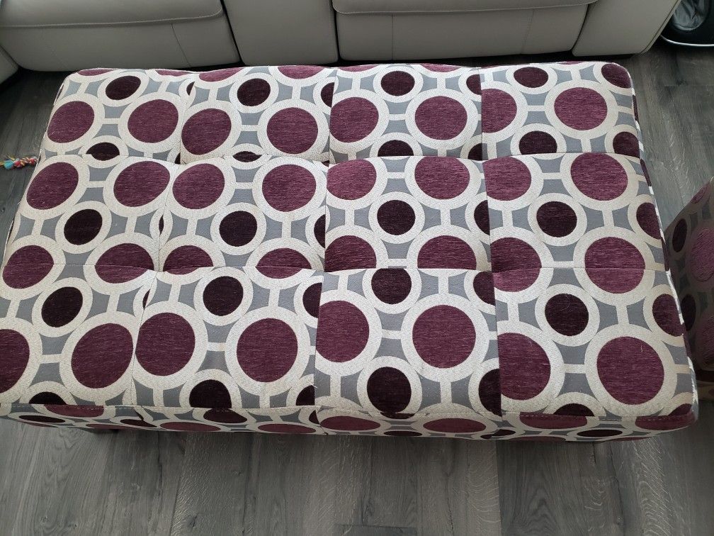 Ottomans with small ottoman