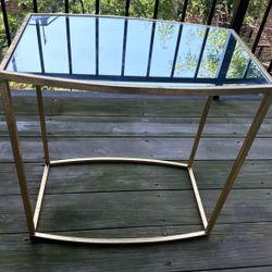 Cute  Gold Side table 