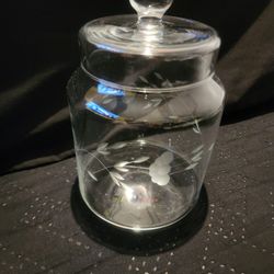 Princess House ~ Heritage Biscuit Barrel Cookie Jar with Lid