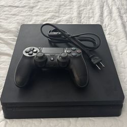 PS4 Slim With Controller (Price Negotiable)
