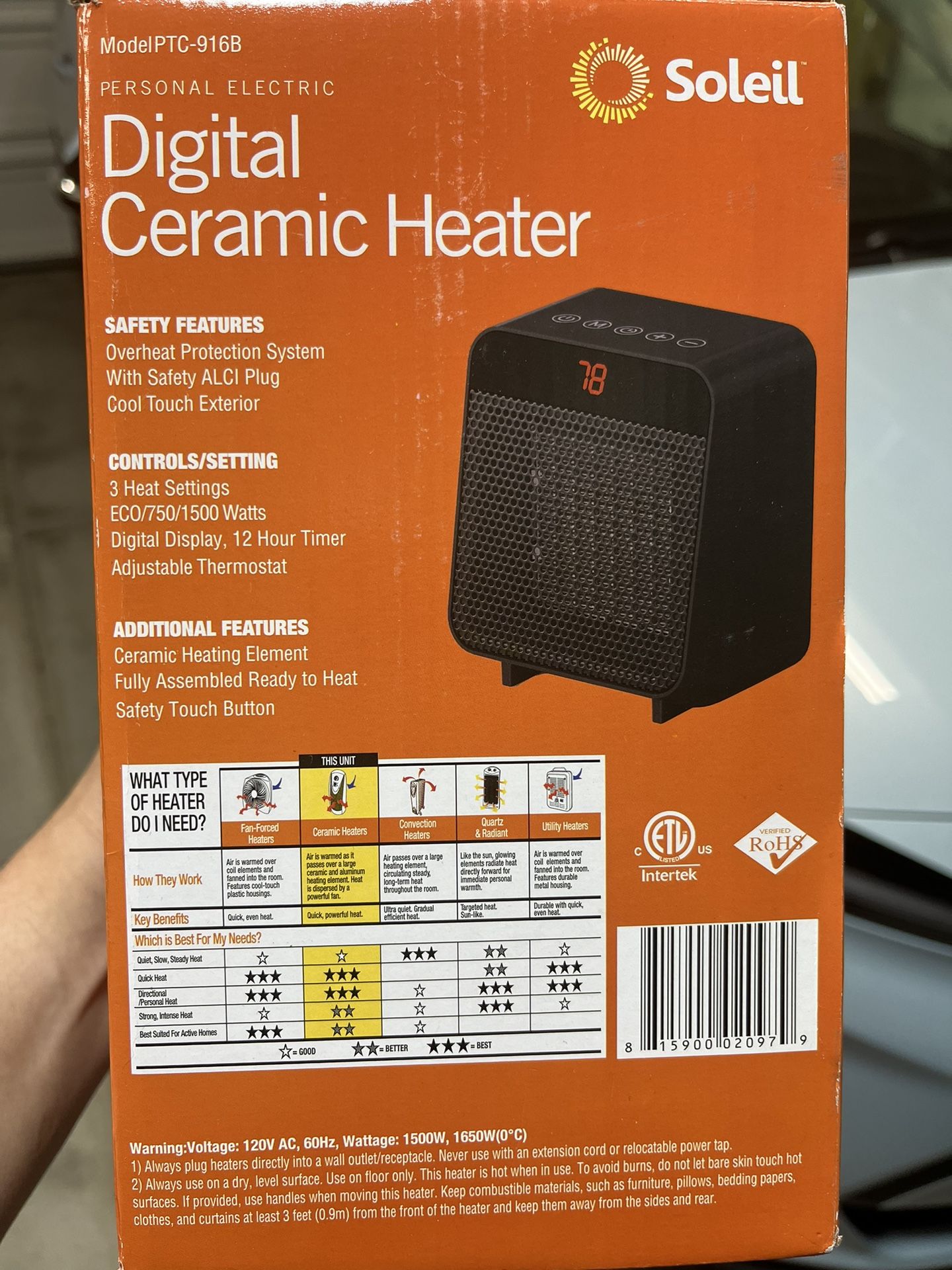 Walmart Mini Floor Heater Walmart Little Portable Heater Soleil