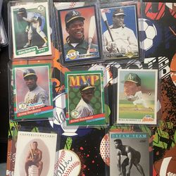 Ricky Henderson MLB Cards 
