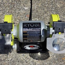 Ryobi Bg612g Bench Grinder 6-in
