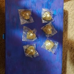 Six Heart Pins