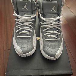 Jordan Retro 12 Grey/White