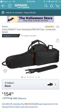 Instrument (saxophone) case