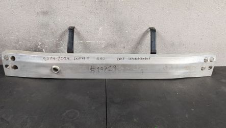2014-2015-2016-2017-2018-2019-2020-2021-2022-2023-2024 INFINITI Q50 REAR REINFORCEMENT OEM USED #10719