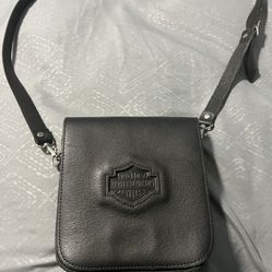 Leather Harley Davidson Purse